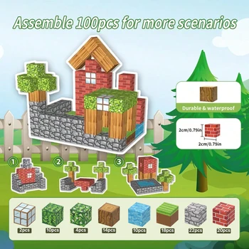 STEM Montessori Sensory Building Cubes 1