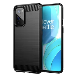 Premium Soft Silicone Armor Rubber Case Cover - Sleek Protection for Oneplus 9 Pro (Black)