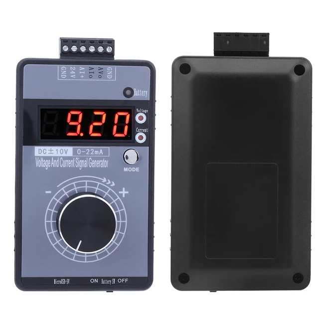 Generatore Segnale 4-20 MA / 0-10V DC - Simulatore Analogico Con Display, Alimentazione A Batteria - Foto 2