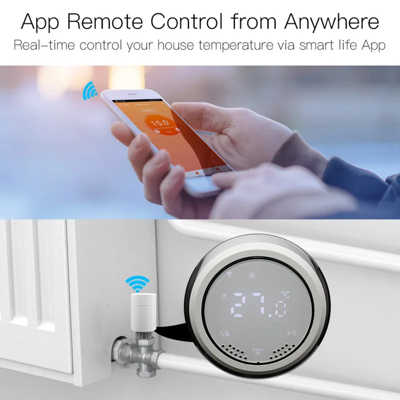 Умный термостатический Регулируемый