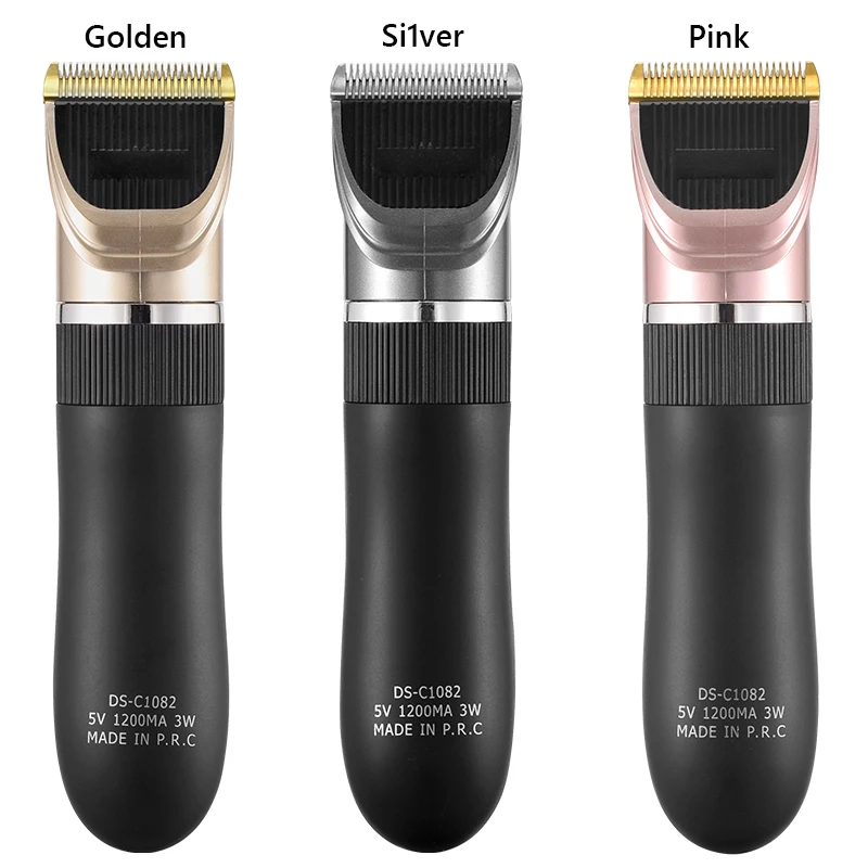 Máquina de Cortar Aparador de Barba Máquina de Corte de Cabelo Corte de Cabelo Profissional Cabelo Barbeiro Recarregável Lâmina Cerâmica Baixo Ruído Adulto Garoto 14 Home & Garden