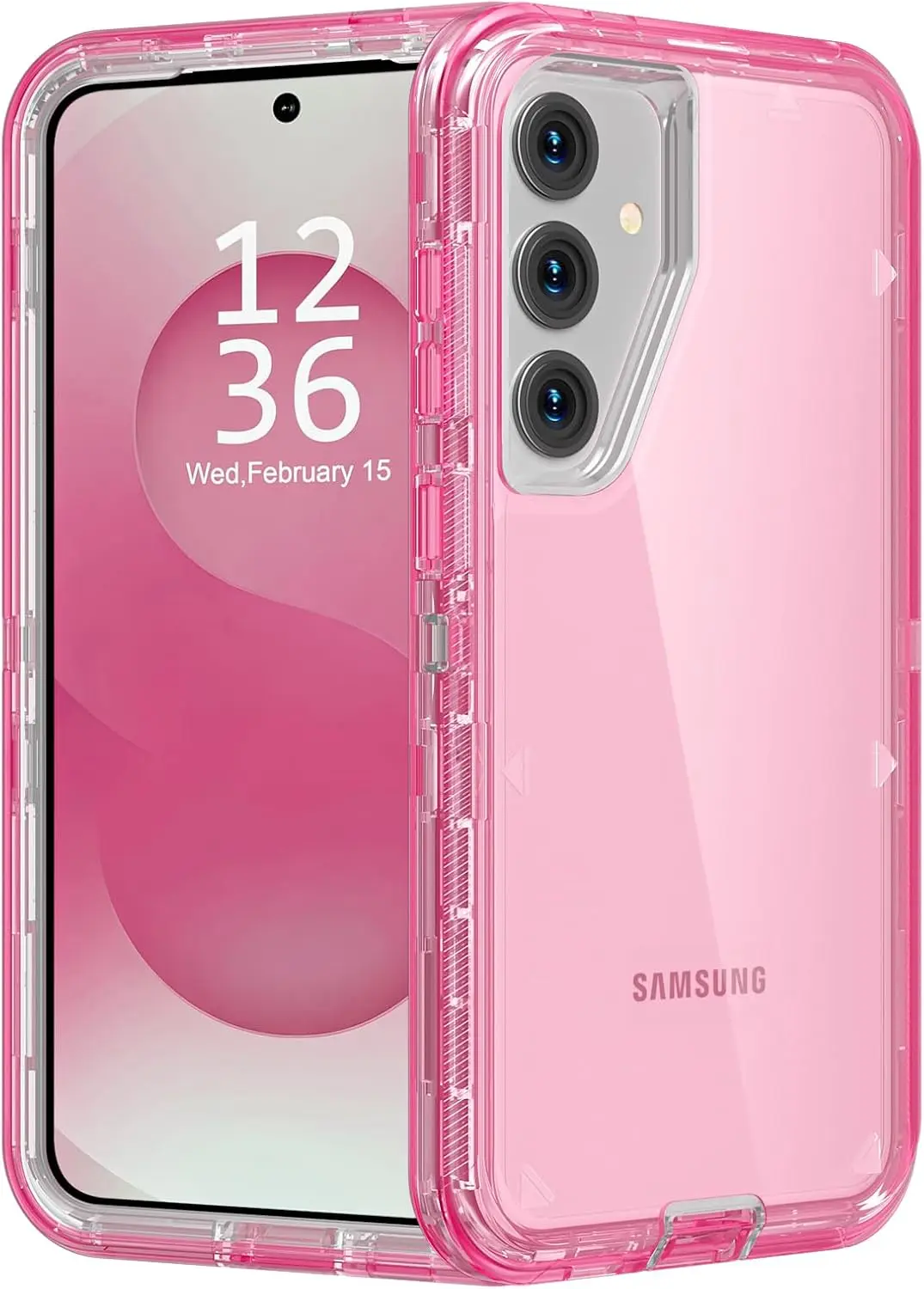 Triple-Layer Anti-Scratch Clear Protective Phone Case