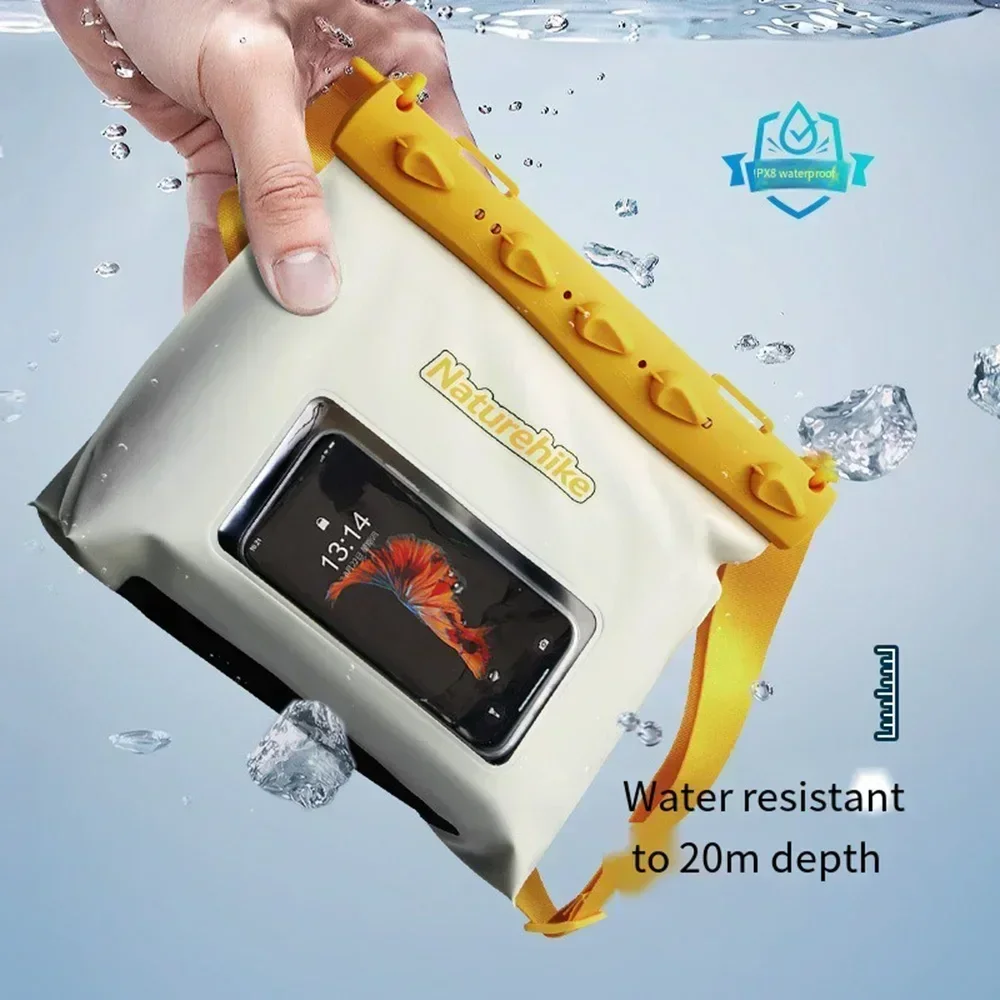 Ultimate Waterproof Bag for Aquatic Adventures - Keeps Valuables Dry, IPX8 Certified