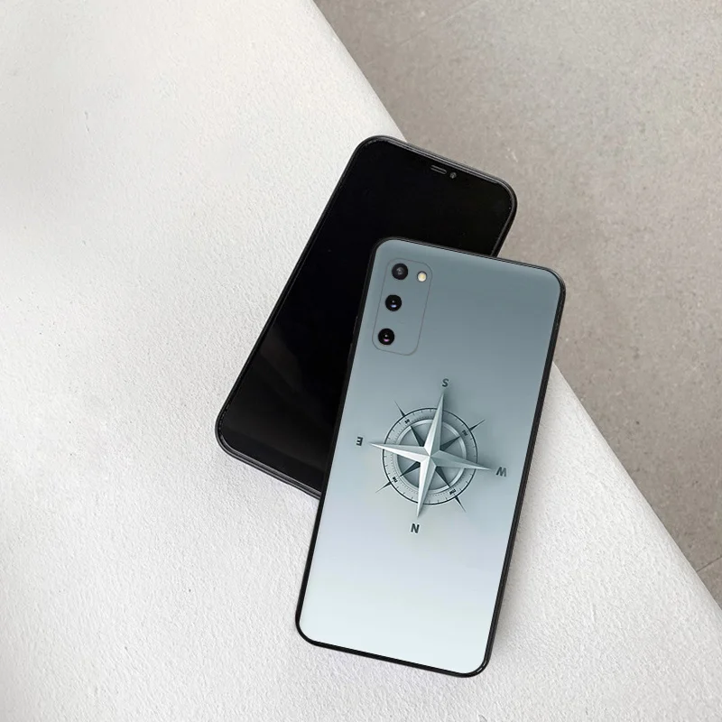 Money Cash Time Compass Custodie Morbide In Silicone Per Samsung Galaxy S24 S23 5G S22 S21 S20 Ultra Fe S10 Lite E Plus