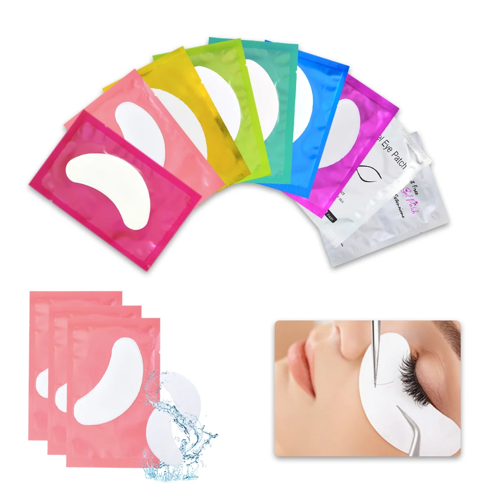 50Pairs Hydrogel Gel Eye Patches Grafting Eyelashes Under Eye Patches