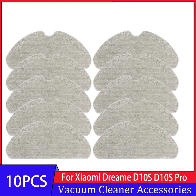 Mop Cloth For Dreame D10S D10S PRO D10S Plus Robot Vacuum Cleaner Spare Replacement Mopping Cloths Sweeping Parts