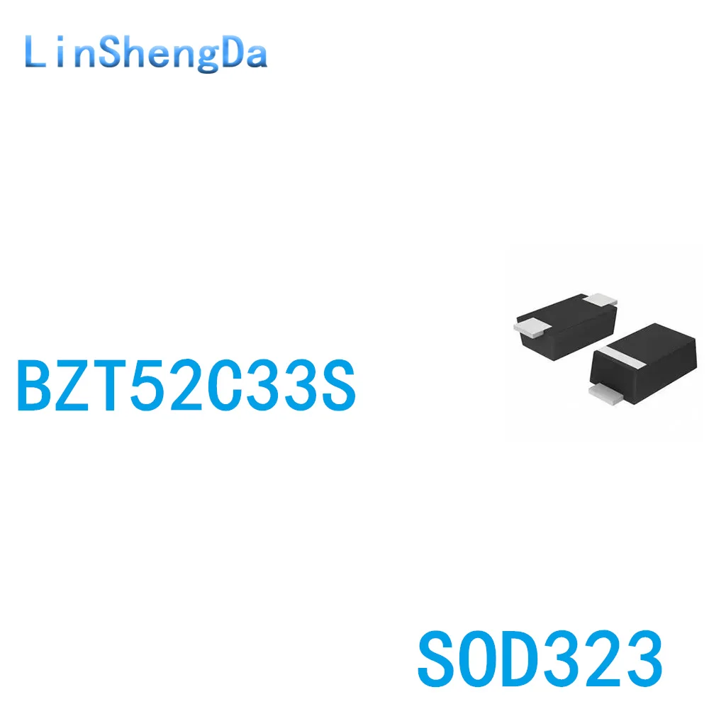 

SMD voltage regulator diode BZT52C33S 33V SOD323 0805 WR 1 disk 3K=130 yuan