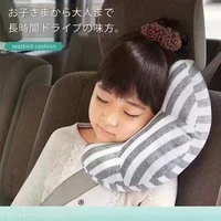 1 pièce Coussin de soutien pour la nuque et les épaules pour enfants, pour ceintures de sécurité de voiture, protection de sangle de sécurité, motif dessin animé 2
