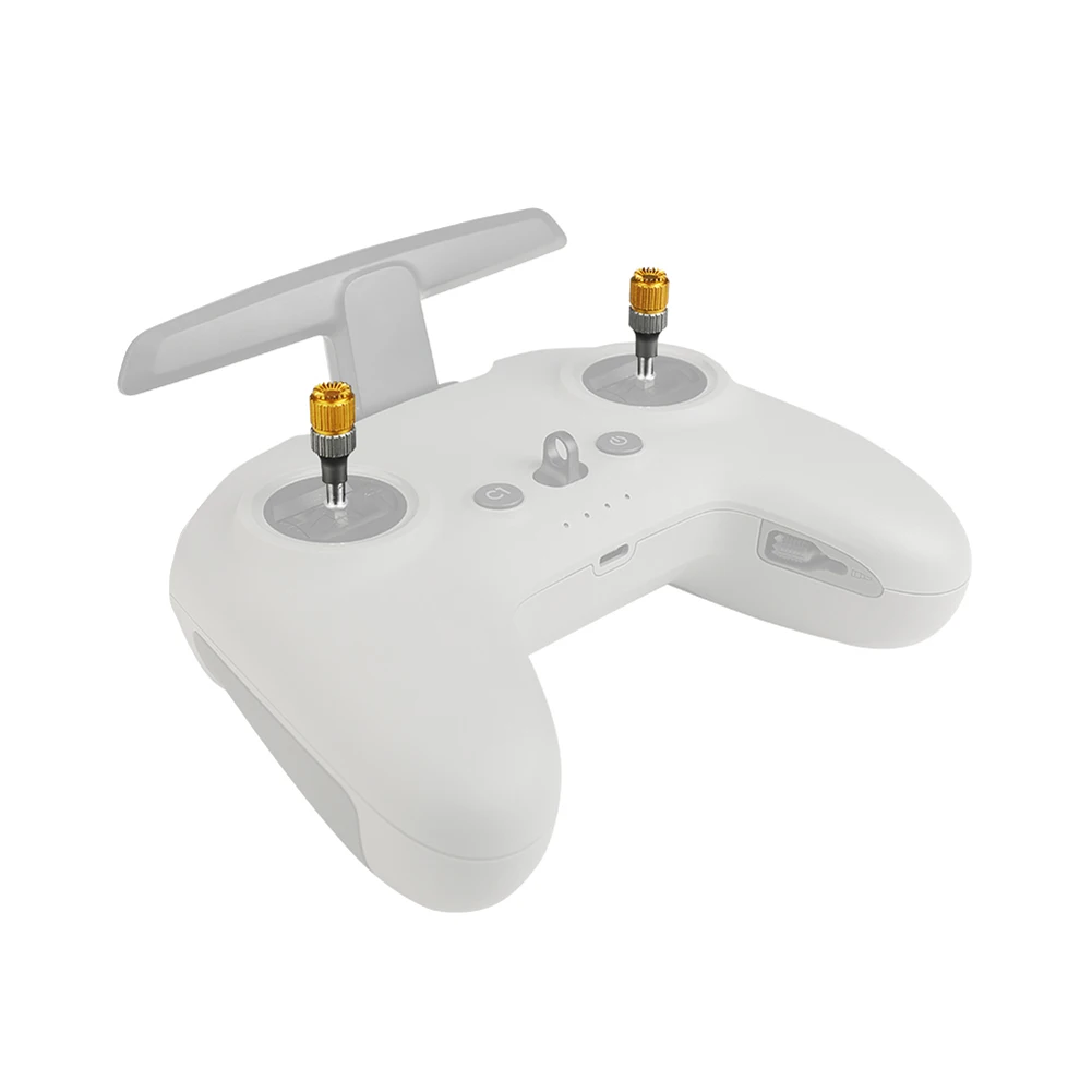 Pack de deux manettes télescopiques en alliage d'aluminium pour DJI FPV, prêtes à l'emploi