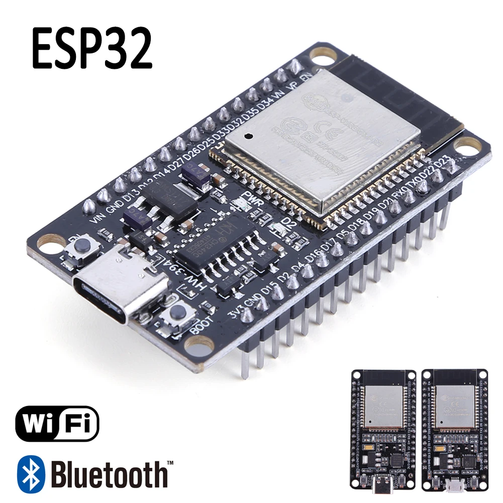 ESP32 ESP-32S ESP-WROOM-32 와이파이 블루투스 듀얼 코어 CPU 개발 보드, 30/38 핀 무선 모듈, 802.11b/g