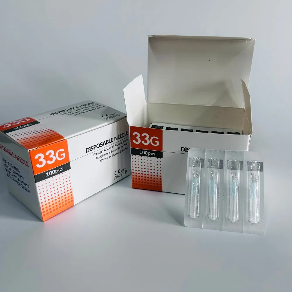 Disposable Needle 33G 4mm 6mm 13mm Painless Sterile Stainless Steel Tool Needle