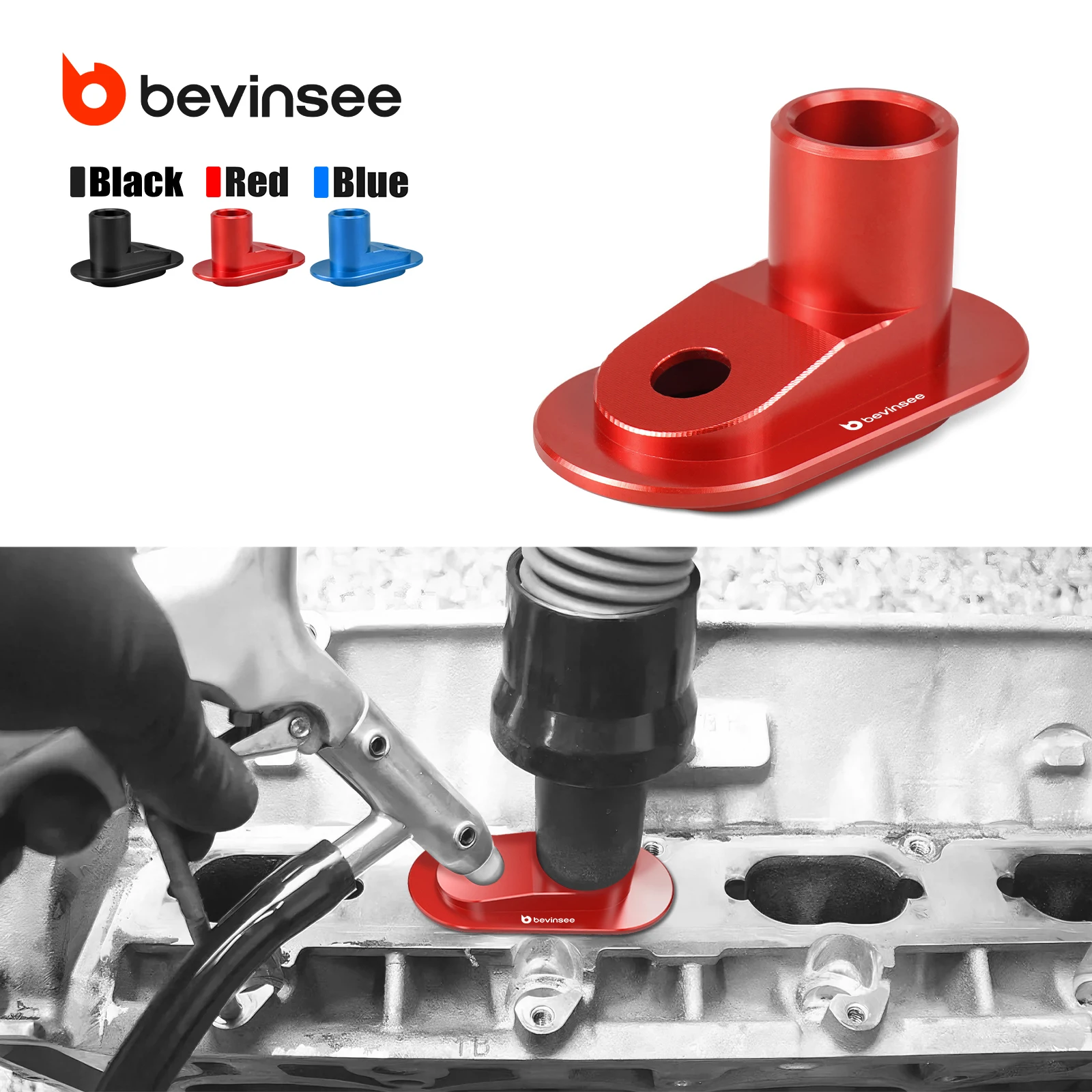 Carbon Cleaning Walnut Blaster Adapter Tool For VW For Audi DI TSI FSI - Foto 2