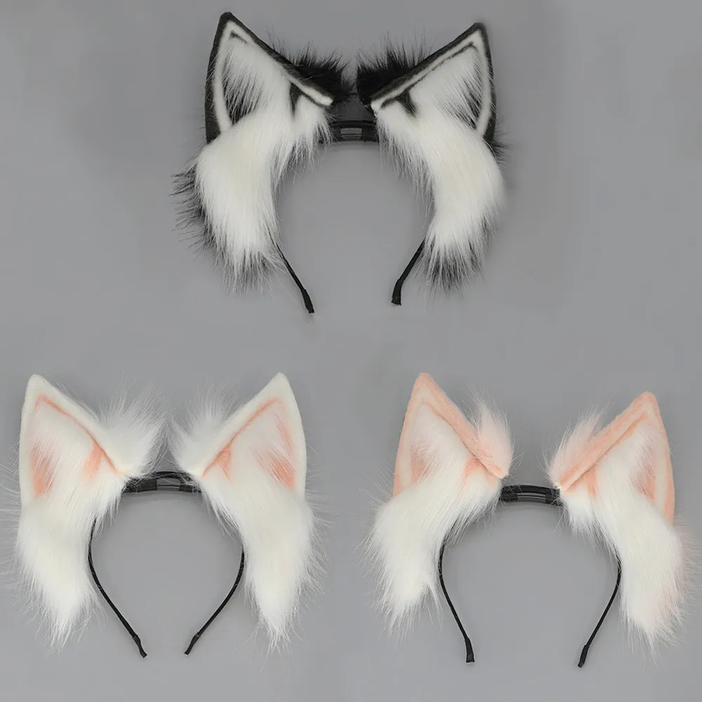 Rechargable Electric Moving Cat Ear Swinging Headband Cosplay Accessories