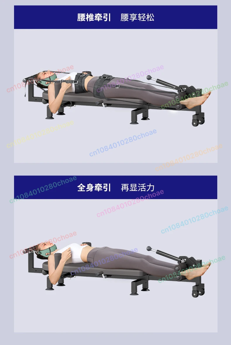 Electric Traction Waist Spine Stretching Hamstring Fitness Inverted Automatic