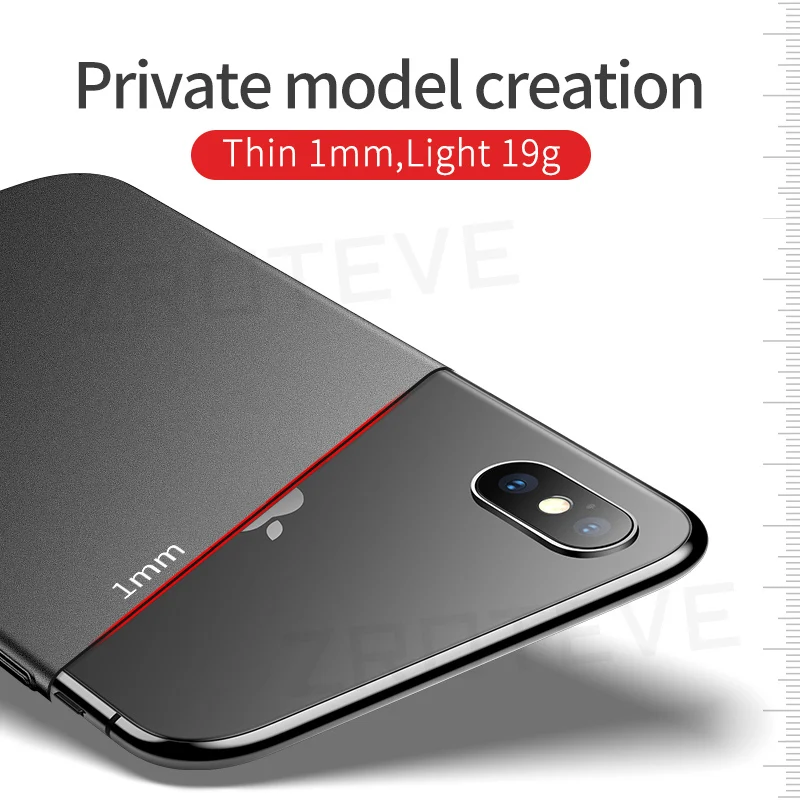 Luxury Ultra Slim Frosted Hard PC Phone Case by ZROTEVE