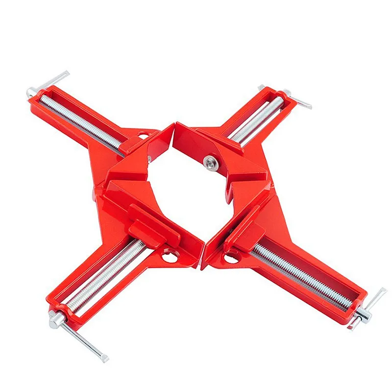 1/2/4 Stück 90 ° Metallklemmen für die Holzbearbeitung, multifunktionaler Sicherungsclip, rechtwinklige Klemme, Handwerkzeuge – Detail 13