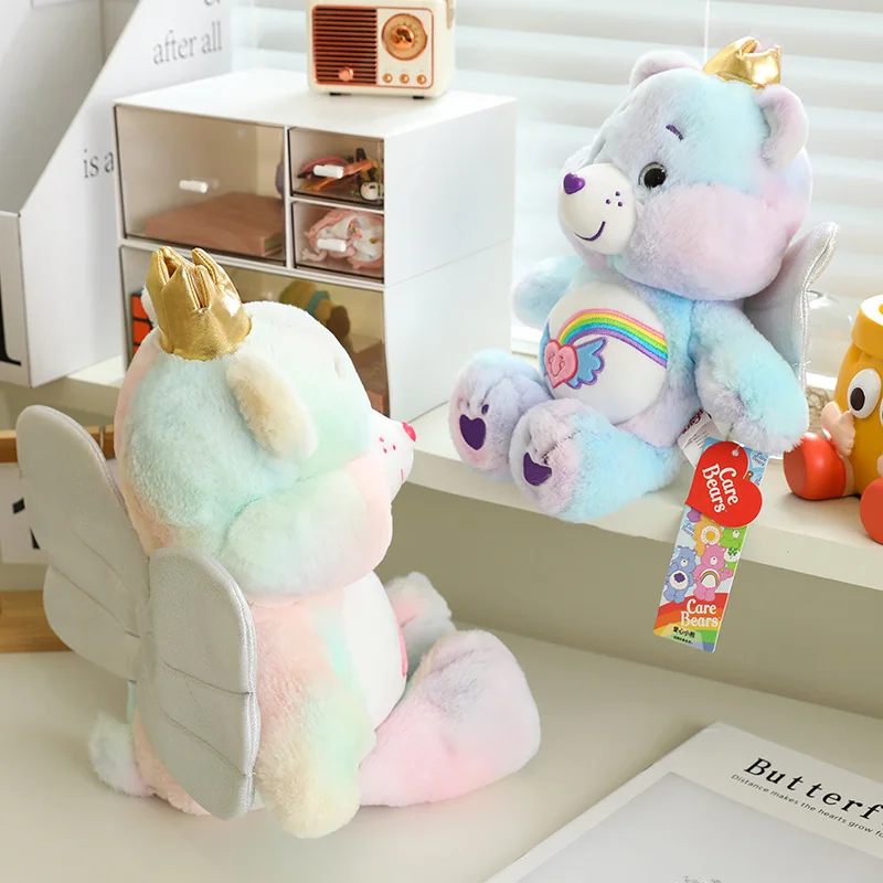 33 センチメートルケアベア翼ぬいぐるみ漫画の動物エンジェル