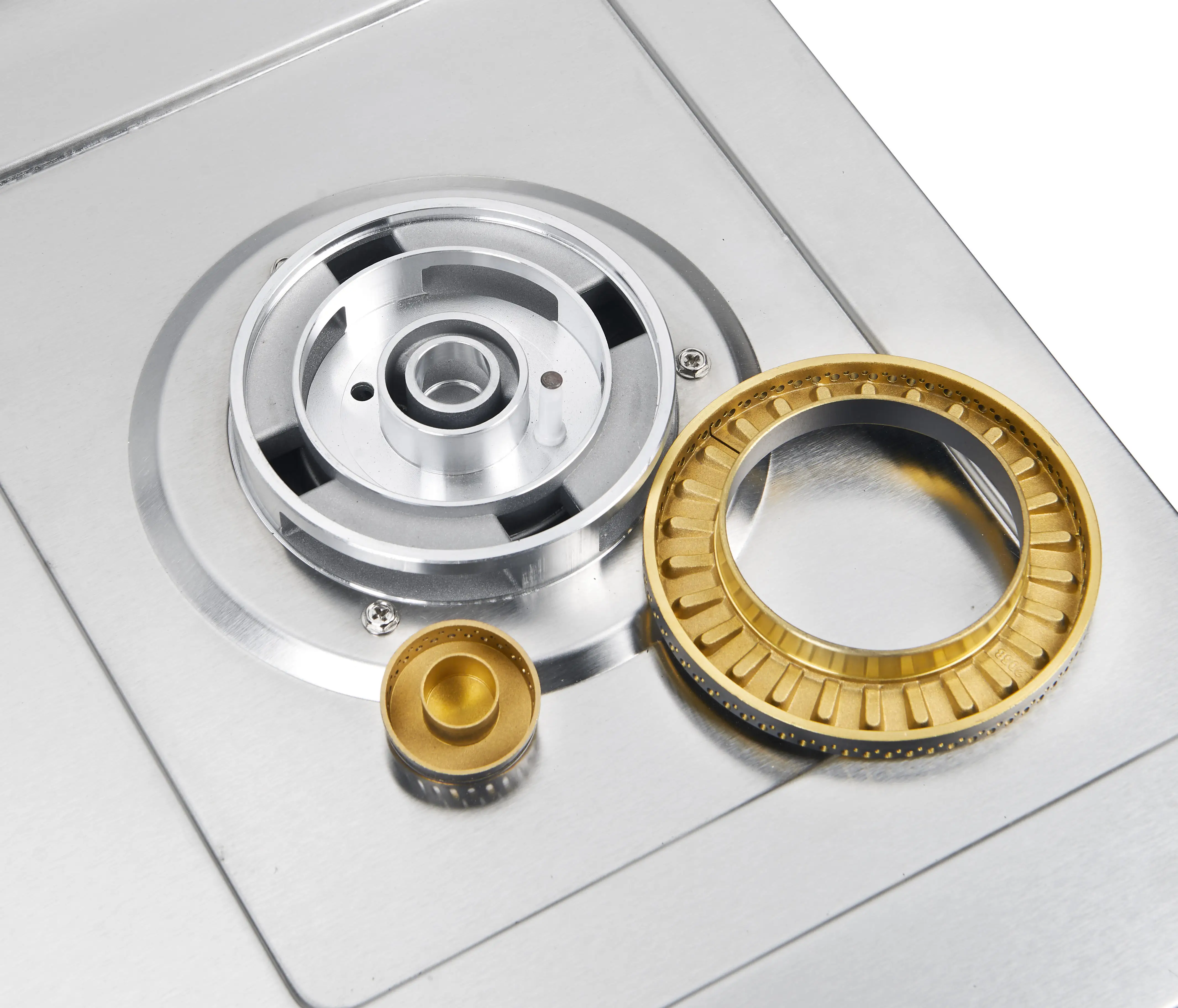 Luxurious Modern Stainless Steel Gas Stove Household Gas Cooktops