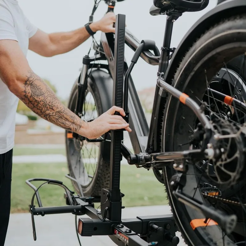 Sport Rider 2" Hitch Bike Rack, Carries 2 Bikes up to 80 lbs Each for Standard, Fat Tire and Electric Bicycles - Heavy Duty 3