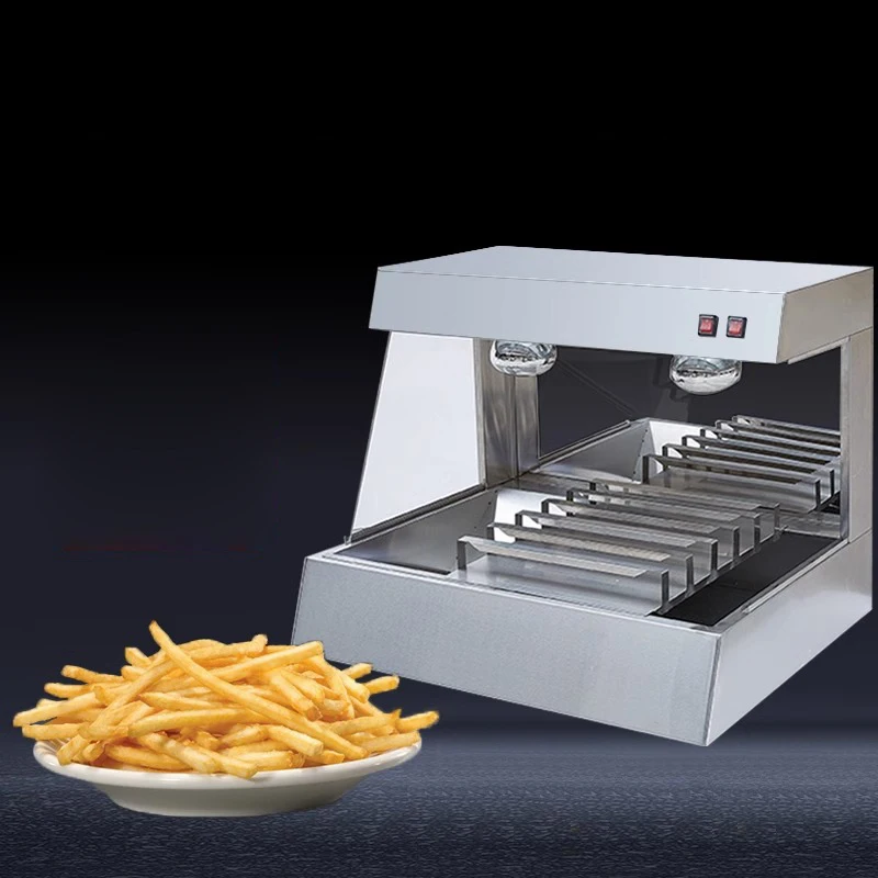 VF-8 desktop luxury French fries workstation French fries workbench making machine 900W
