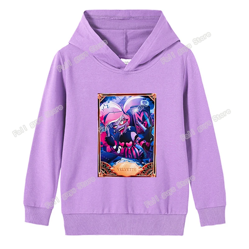 Children's Cartoon Print Hoodie - Fun Spring/Autumn Sweatshirt Gift