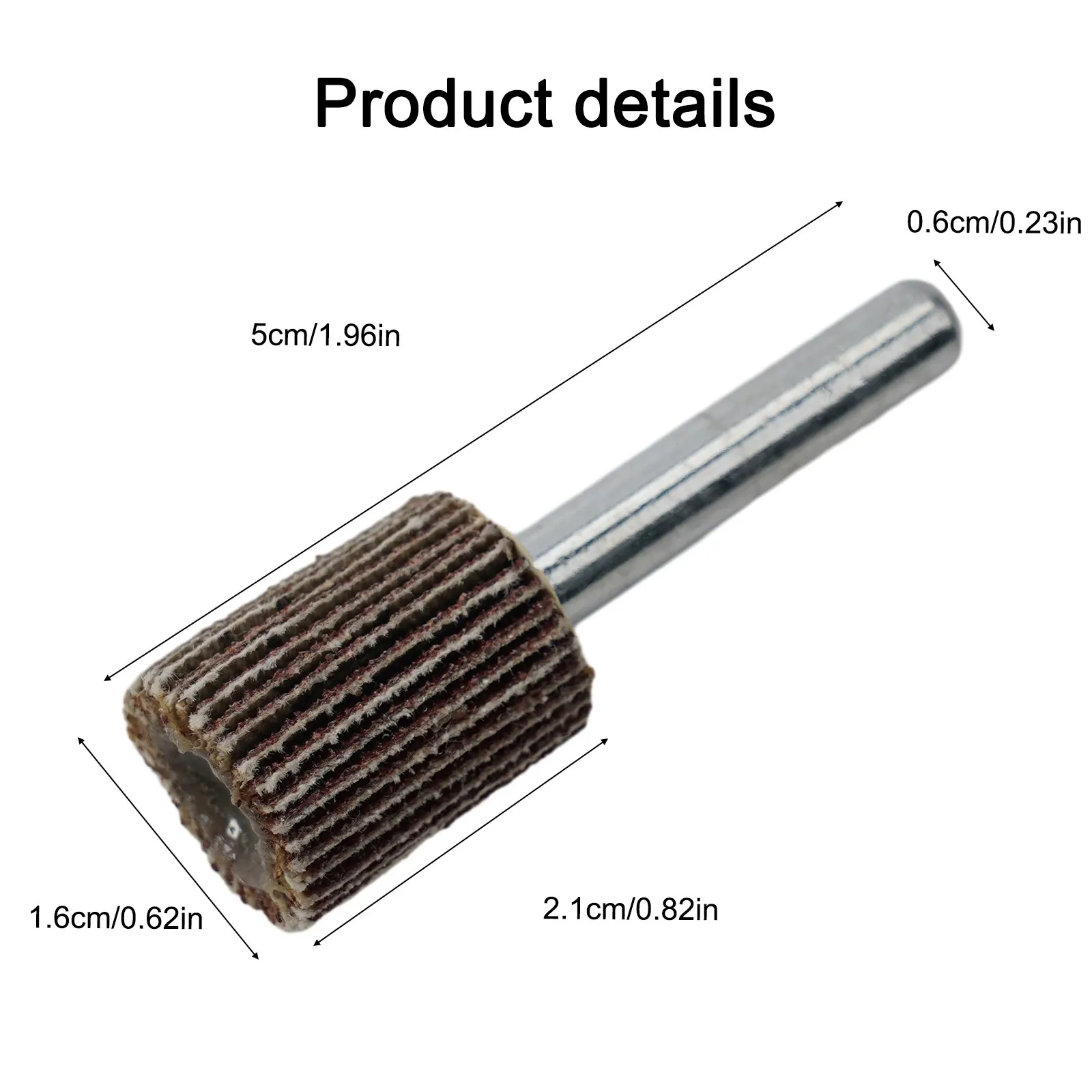 

Low Noise Flap Wheel Disc 80# Grit Good Heat Good Self-sharpening High Flexibility High Grinding Efficiency Brand New