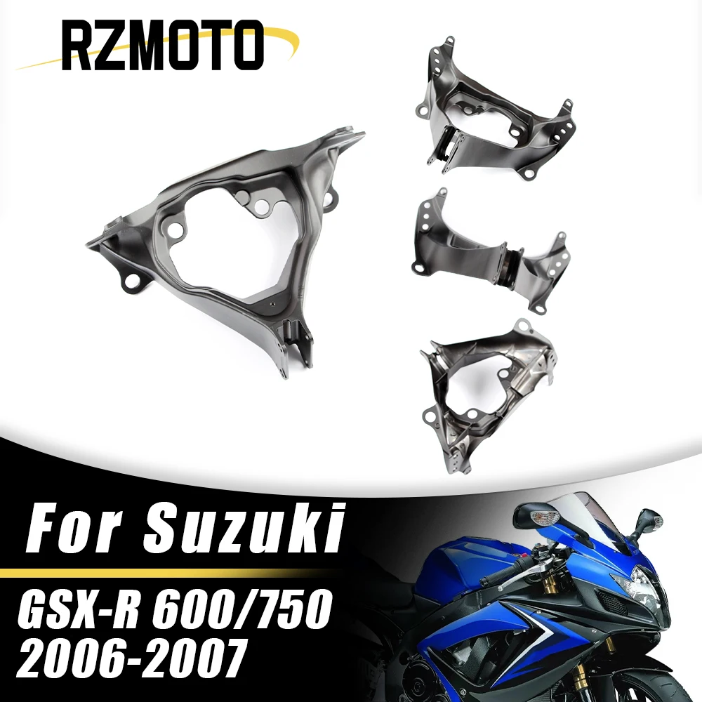 

Motorcycle Headlight Bracket Headlights Upper Front Fairing Stay For Suzuki GSX-R 600 750 GSXR600 GSXR750 2006-2007