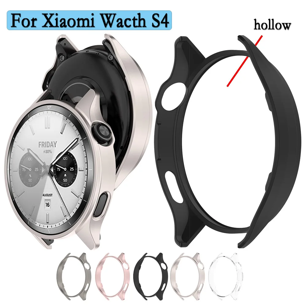 Durable PC Protective Shell - Hollow Design Watch Cover Decoration