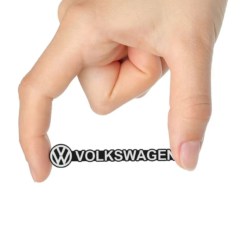폭스바겐 제타 MK5 골프용 4개 3D 알루미늄 스피커 스테레오 스피커 배지 엠블럼 스티커 (폭스바겐 골프 폴로 파사트용)