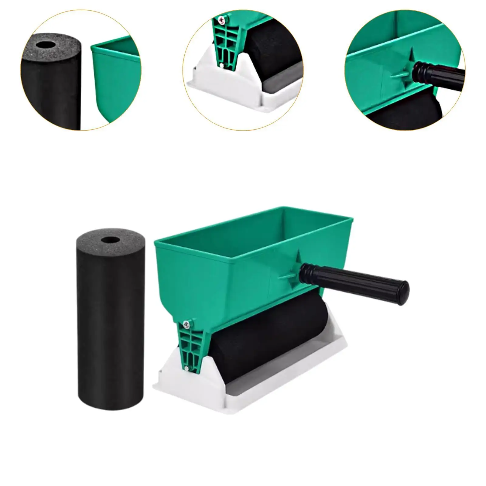9 inch Glue Applicate Roller Portable 400ml Wear Resistant, Convenient ,Efficient Glue Spreader for Woodworkings Work