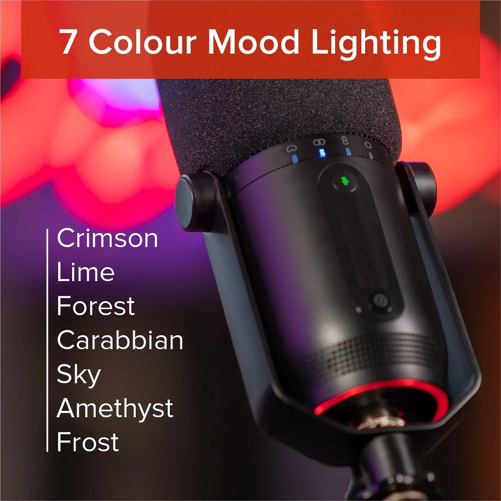 THRONMAX M2P MDRILL One Pro USB 콘덴서 마이크 (데스크 스탠드 포함) 24bit 96kHz-제트 블랙/슬레이트 그레이