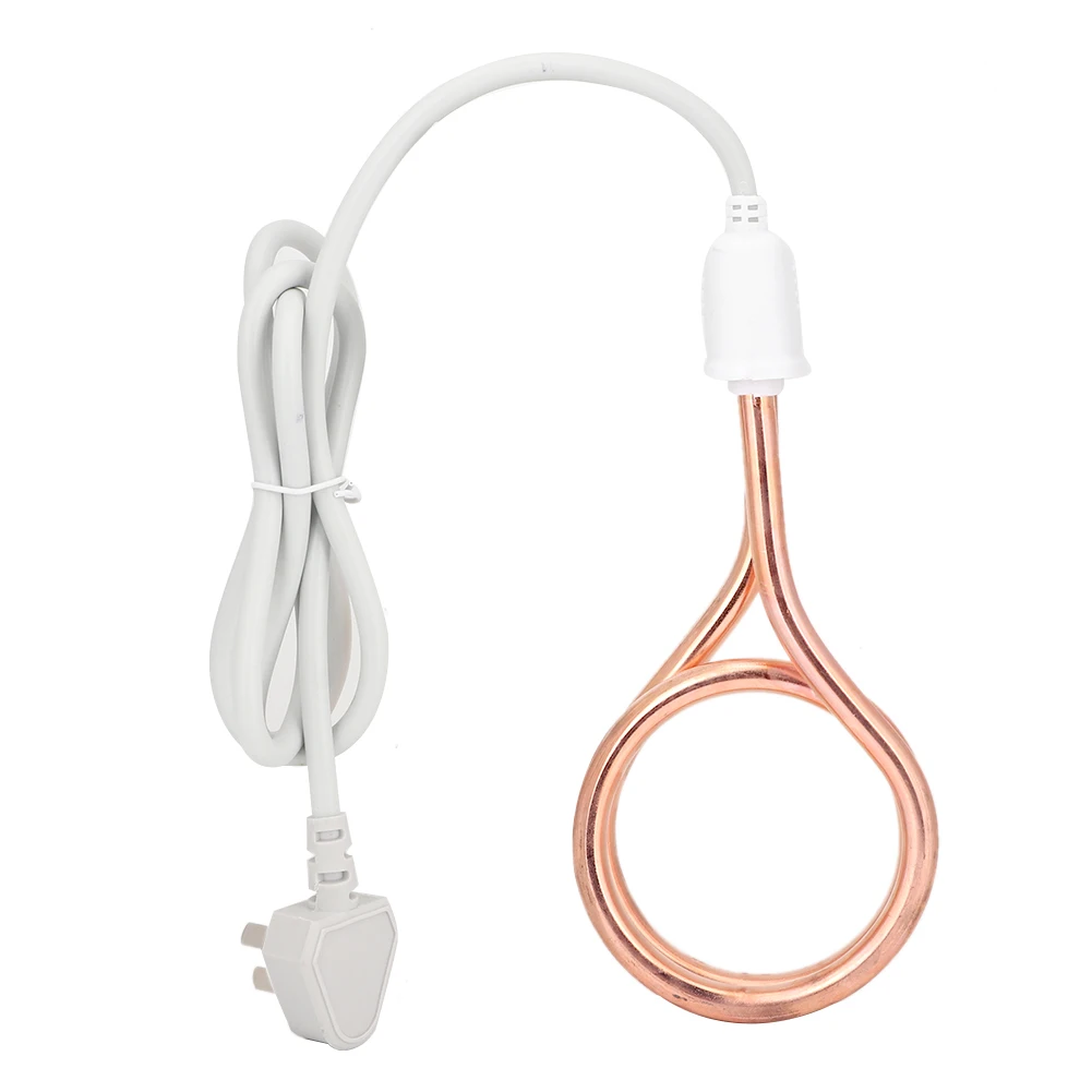 3000W Electric Water Heating Rod, 3000W High Power Immersion Heater-Fast Water Heating for Bucket Bathing