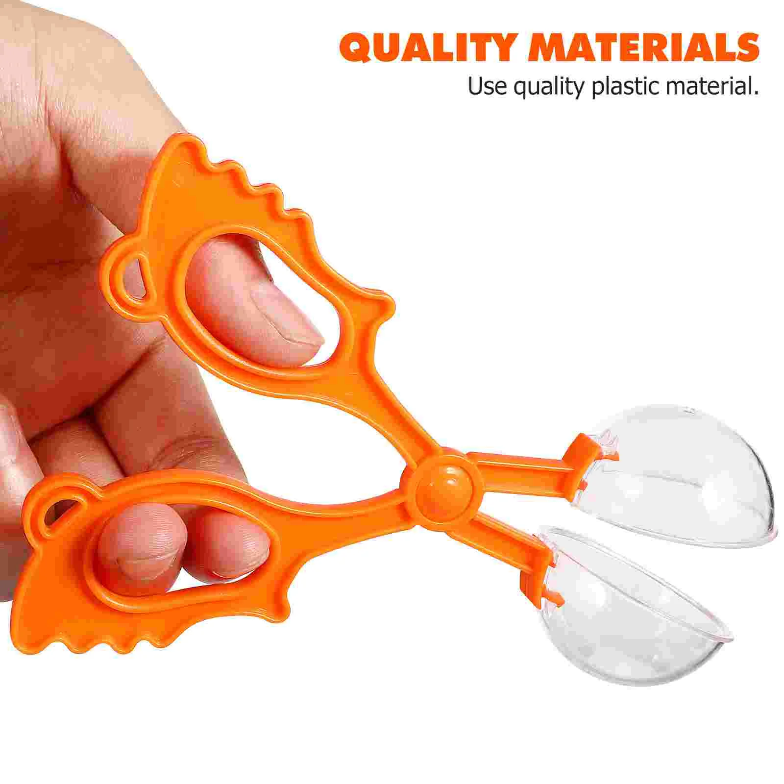 Handy Scoopers Bug Catcher Set Bug Tongs Insects Catch Clamp Scissors Outdoor Toys for Kids (Random Color) 6