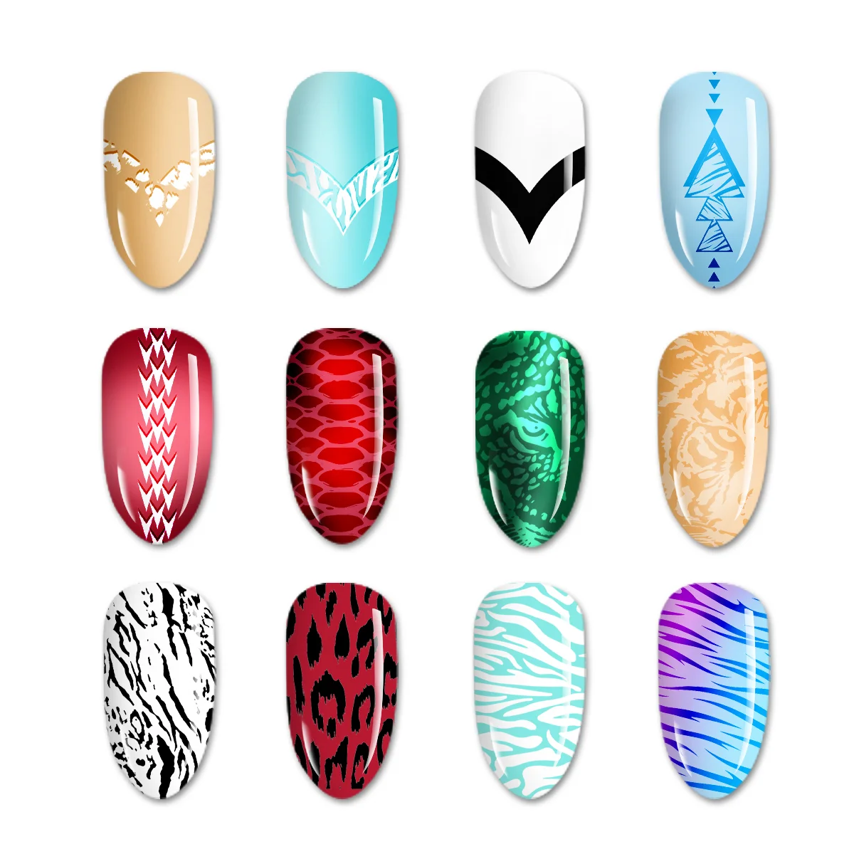 BeautyBigBang Animal Nail Stamping Plates