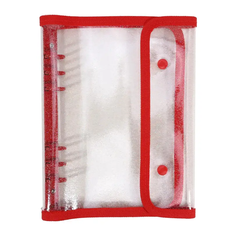 A5 Binder Doppel-Schnalle Abdeckung 10 stücke Nachfüllen Ärmeln Taschen DIY Lose Blatt Foto Kpop Organizer Halter idol Karte lagerung Buch – Detail 20