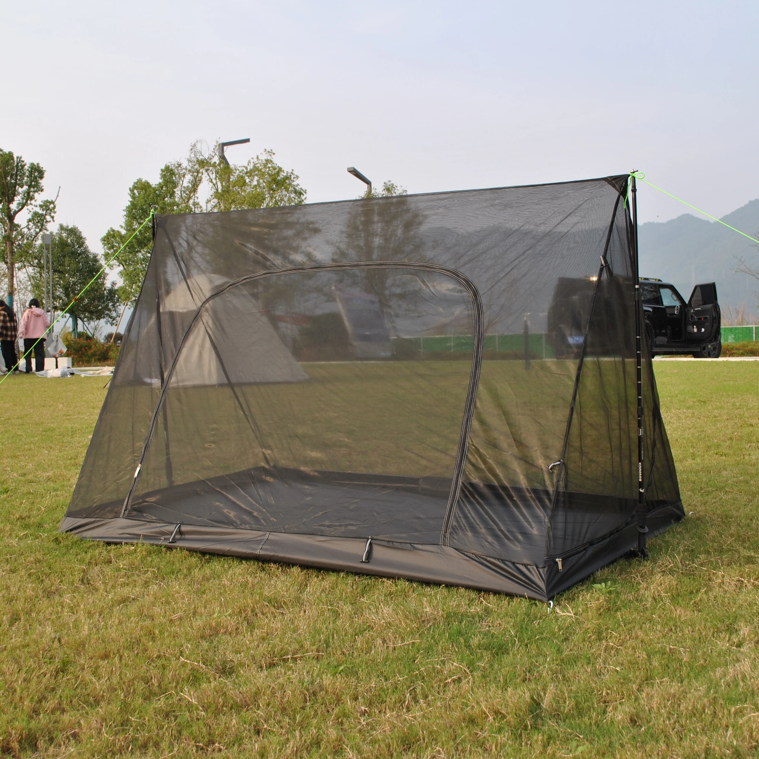 2 Person Mesh Tent, Ultralight Screen House with 3000 Waterproof Bathtub Floor for Camping Hiking Backpacking Traveling Patio