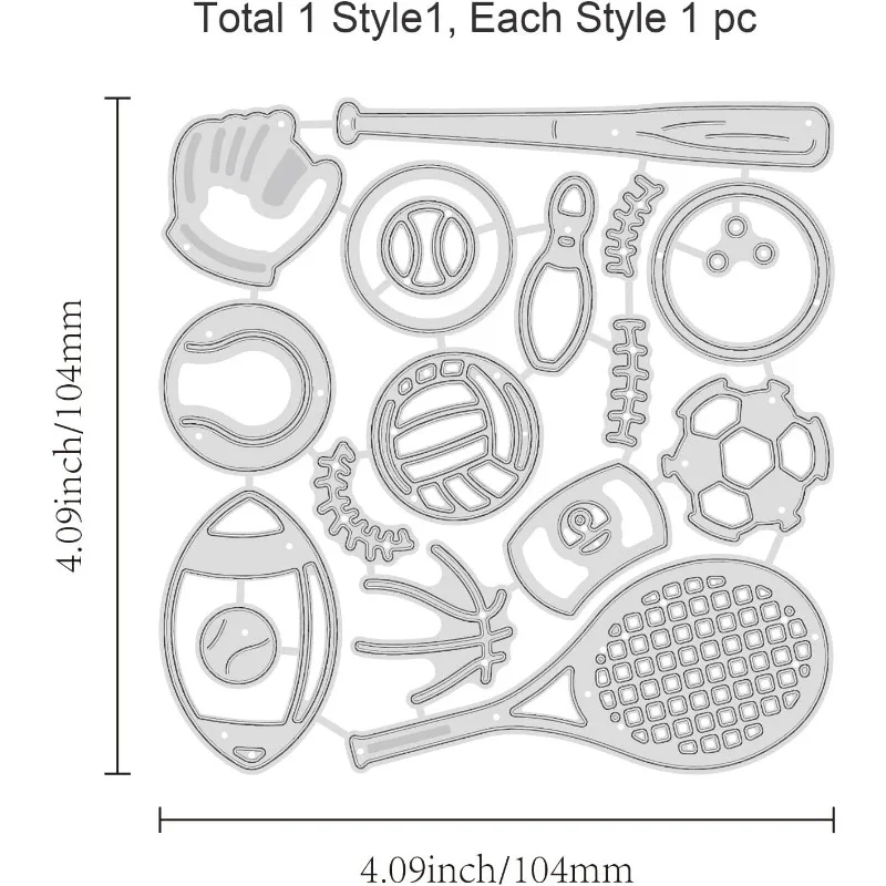 Zitronen-Stanzschablone Aus Stahl – Für Scrapbooking, Kartenbasteln, DIY-Geschenke, 1 Stück