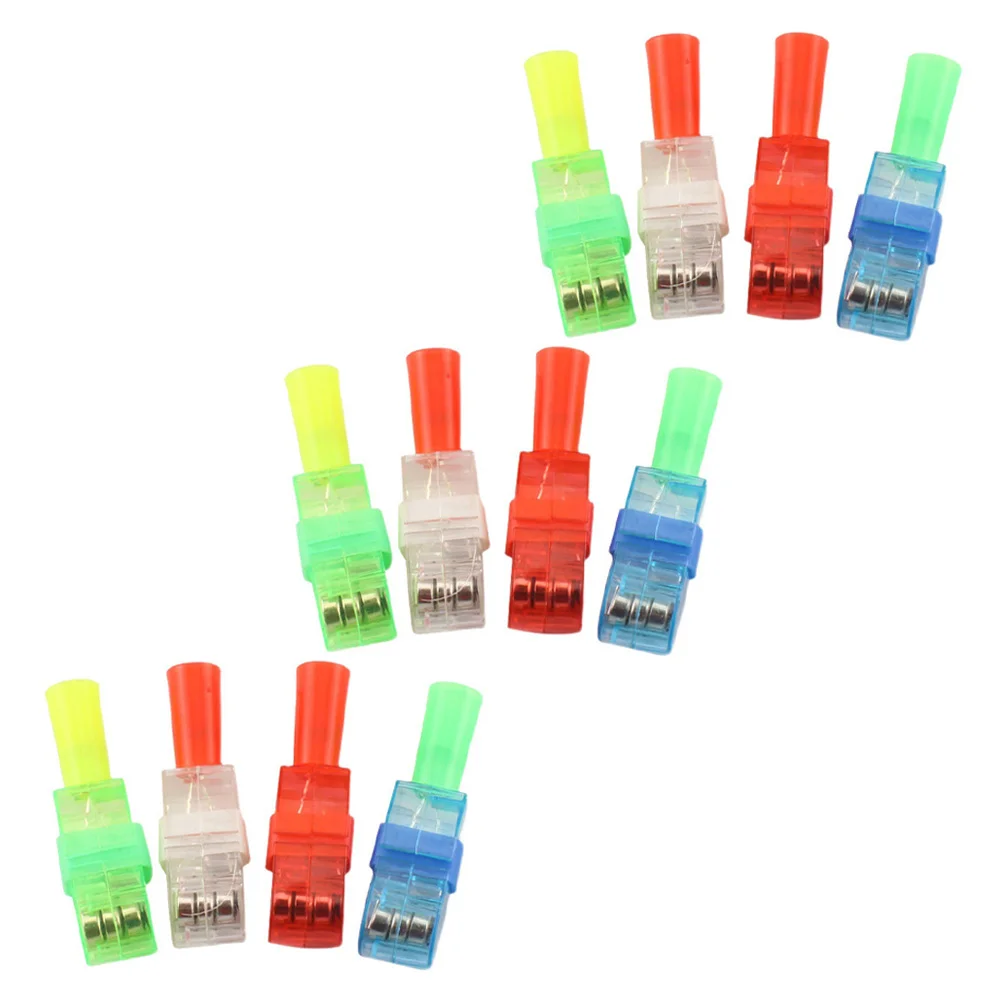 

Cartoon LED Glowing Finger Lamps Children Ring Toys (Random Color)