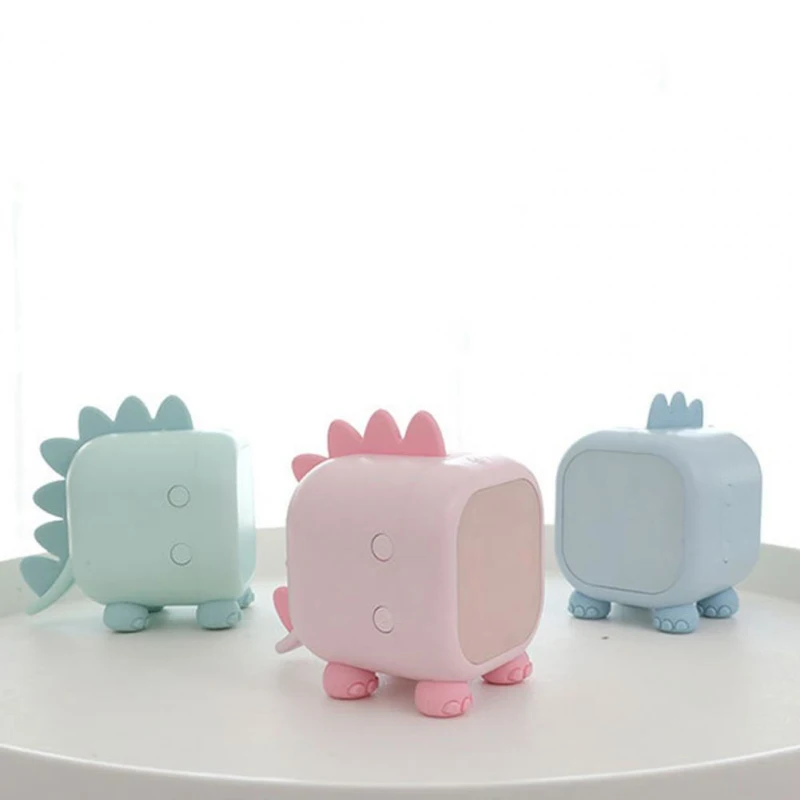 

Цифровой будильник с милым динозавром, детские прикроватные часы, обучение сну, будильник