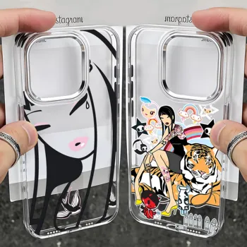 Cartoon Tokidokis Phone Case For iPhone 17 16e 16 15 14 13 12 11 mini Pro Max X XR XSMAX 8 7 Air Plus Transparent Soft Cover 1