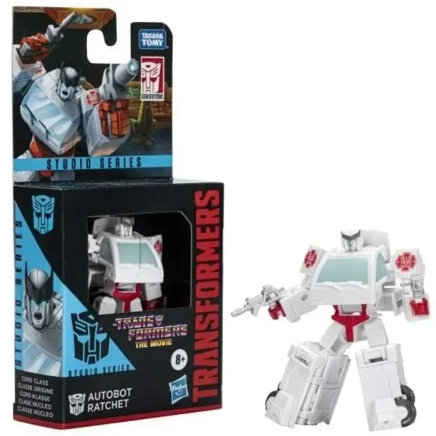 재고 있음 Hasbro Transformers 레거시 코어 레벨 Optimus Prime Megatron 핫 로드 사운드 웨이브 충격파 미사 철 슬래그 액션 피규어