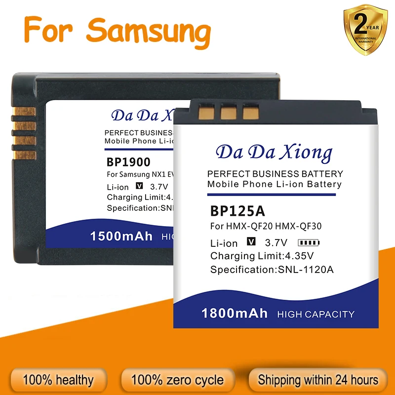 Batteria Per Samsung I8 I80 I85 L74 Nv1 Nx1 Nv4 Nv40 Es65 Es67 Pl50 Pl60 Dc132 Dv200 L730 L830 Hmx-Qf20 Hmx-Qf30 Cl65 Cl80 Hz25W