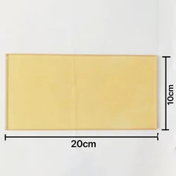 Outdoor Firewood Barbecue Stove Resistant Glass High Temperature Glass Transparent Microcrystalline Glass Induction Furnace Pane