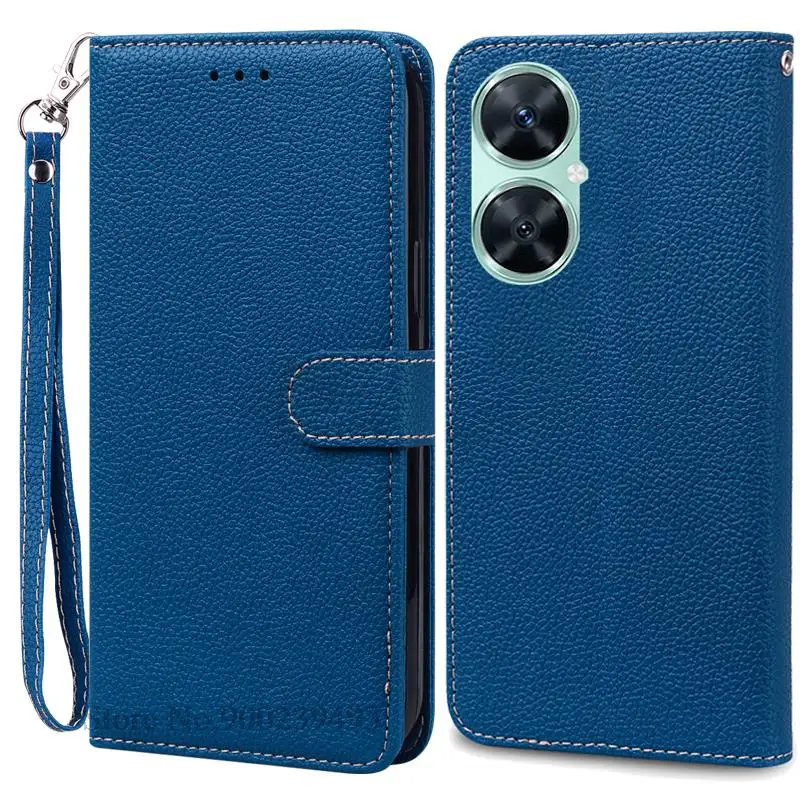 Elegant Leather Flip Wallet Case for Huawei Nova 11i - Premium Silicone Cover Coque s