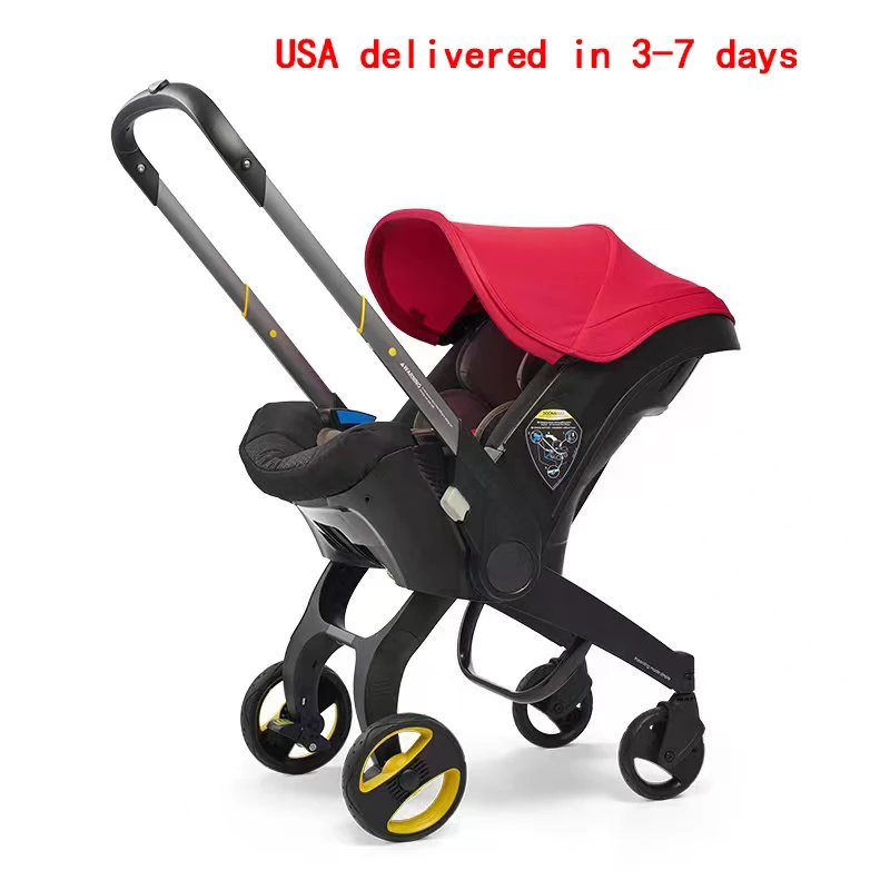 Baby Stroller 3 in 1 Car Seat Foldable Carriage Prams Newborns