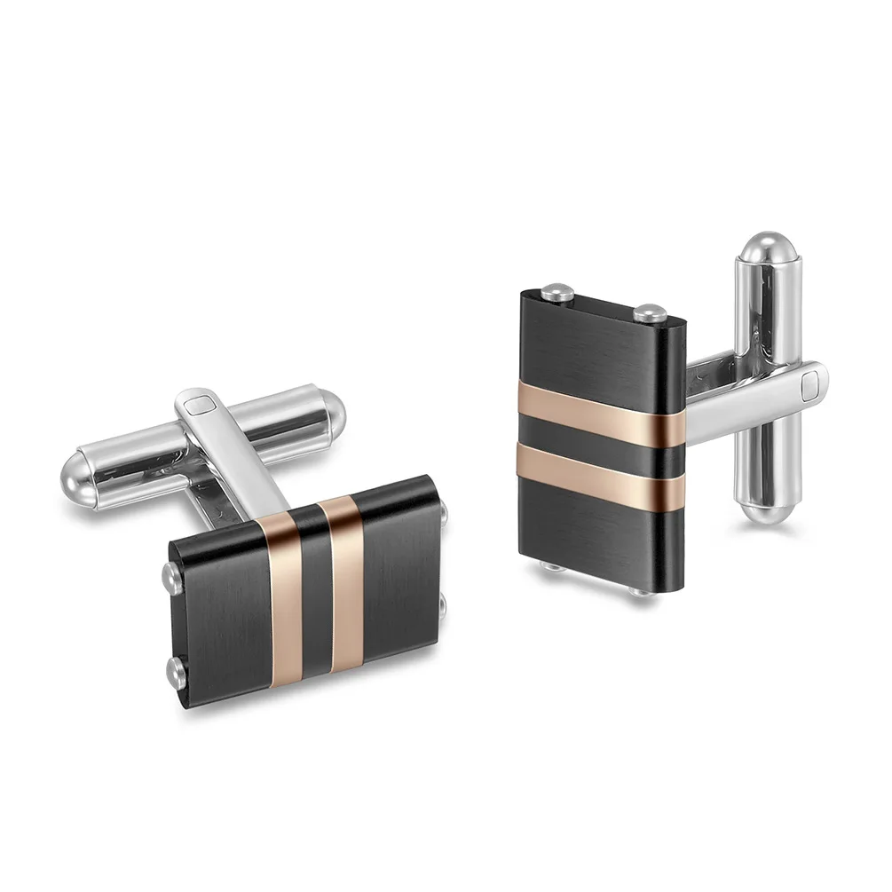 

New Stainless Steel Men's Cufflinks Fashion Casual Business Banquet Cocktail Party French Suit Shirt Cuff Links Men Jewelry