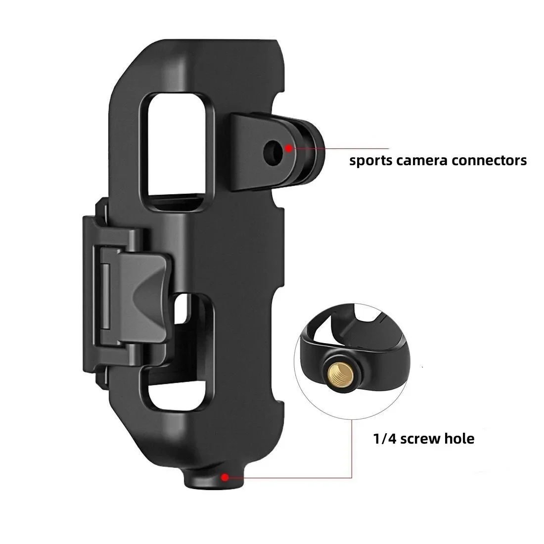 Support VTT pour DJI Osmo Pocket 1/2 - Clip Guidon Action Caméra