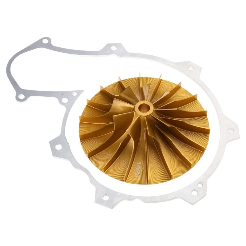 142mm Impeller Easy Installation Supercharger Wheel Impeller for Sea-Doo 260 255 285 Replacement