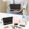 Ethereal Small Makeup Bag, Cosmetic Bag Double Layer Makeup Organizer Bag Large Capacity Makeup Pouch Travel Toiletry Bag Access 6