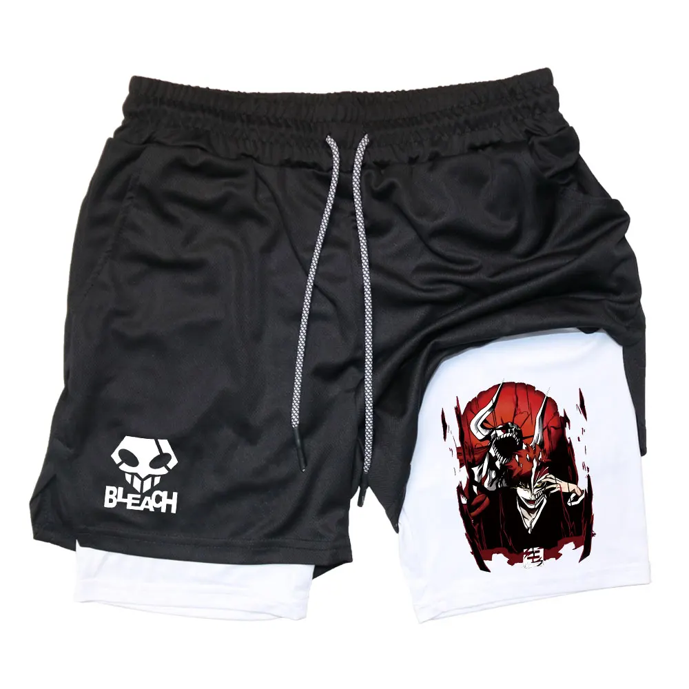 Рисунок 5 - Мужские шорты с аниме отбеливателем 2 в 1